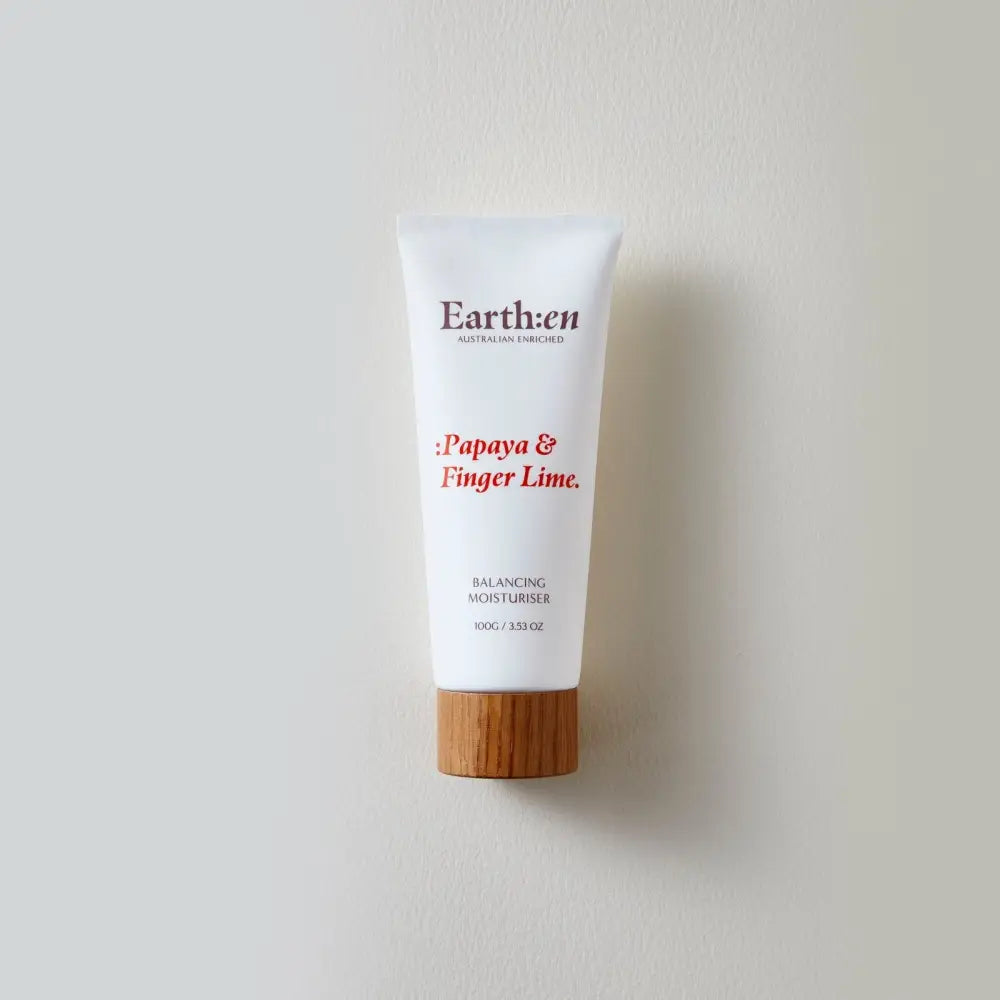 Balancing moisturiser, Papaya & Finger Lime | 100g - Earth:en