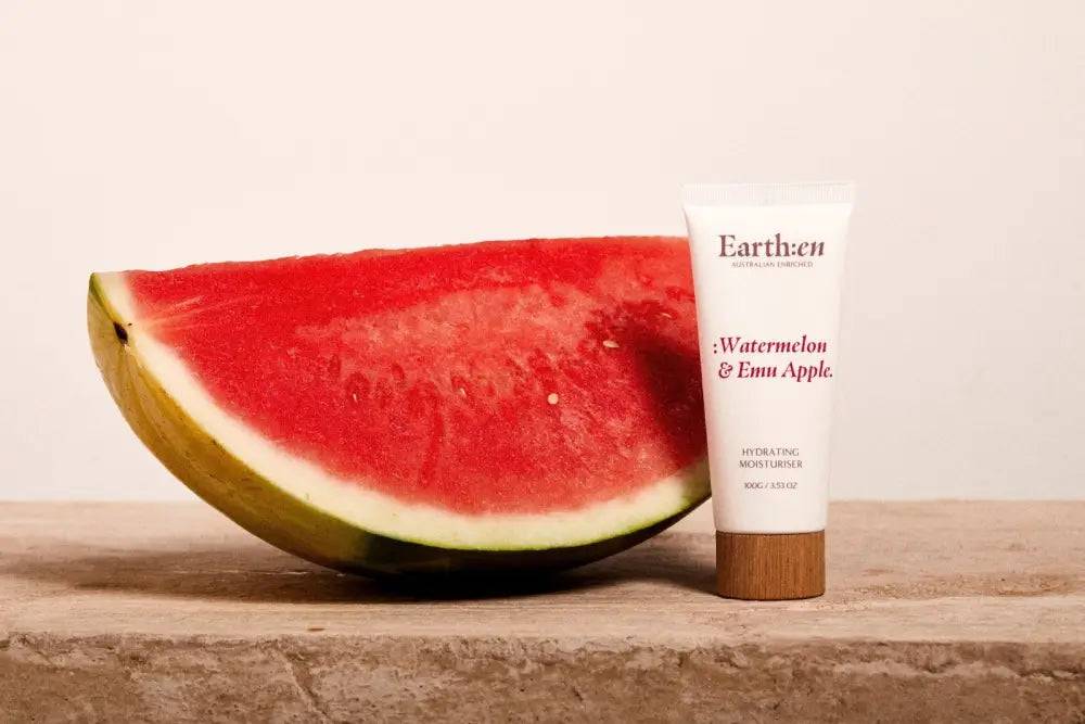 Hydrating moisturiser, Watermelon & Emu Apple | 100g - Earth:en